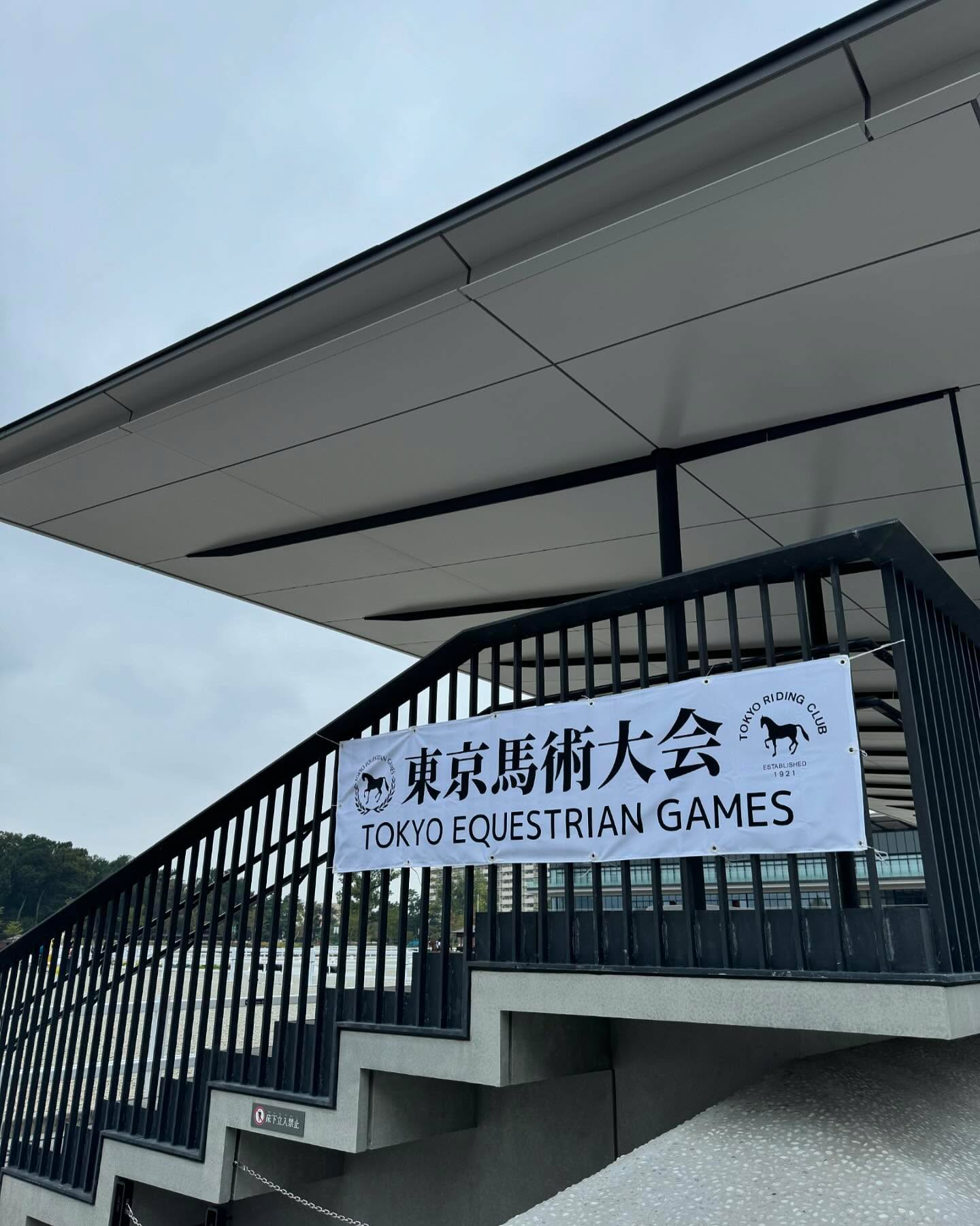 東京馬術大会に参加しています！